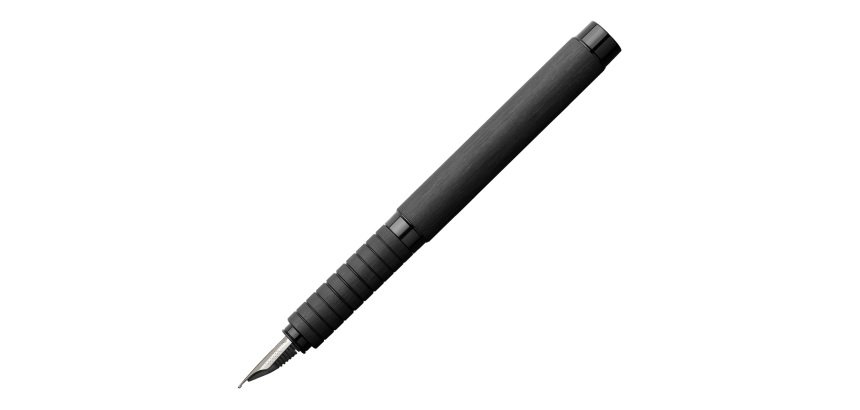 Penna stilografica Essentio - punta M - fusto nero - Faber-Castell