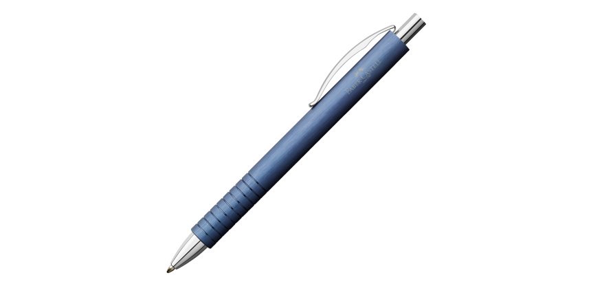 Penna a sfera Essentio - punta B - fusto blu - Faber-Castell