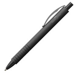 Penna a sfera Essentio - punta B - fusto nero - Faber-Castell