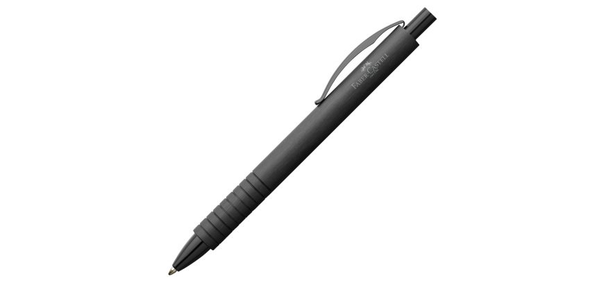 Penna a sfera Essentio - punta B - fusto nero - Faber-Castell