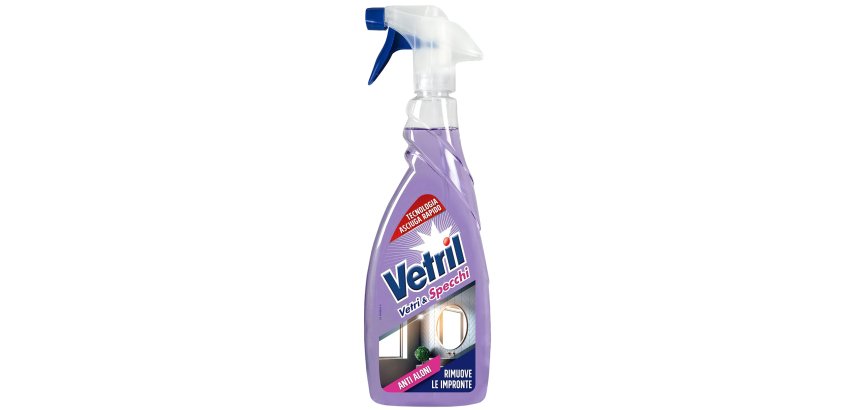 Vetril vetri e specchi anti aloni - trigger 650 ml - Vetril