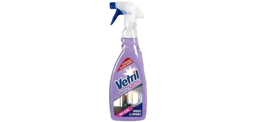 Vetril vetri e specchi anti aloni - trigger 650 ml - Vetril