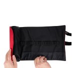 Astuccio arrotolabile Roller - con astuccio zip interno - 24 scomparti - 7,5 x 21,5 cm - tessuto - rosso - Koh.I.Noor