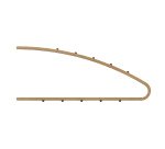 Poggiapiedi ergonomico ERGOFEET- legno - Alba