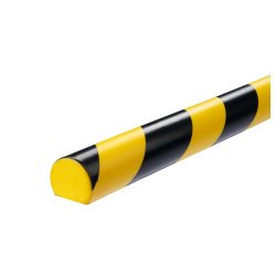 Profilo paracolpi S32R - per superfici - giallo/nero - Durable
