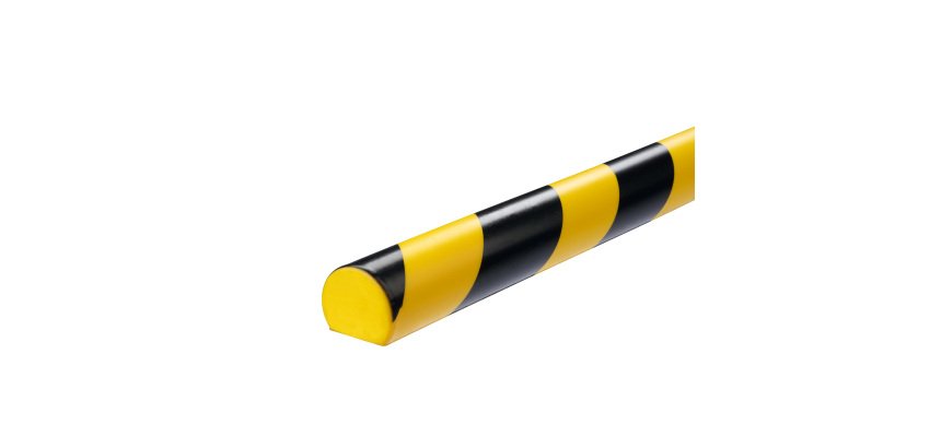 Profilo paracolpi S32R - per superfici - giallo/nero - Durable