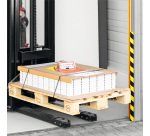 Profilo paracolpi S32R - per superfici - giallo/nero - Durable