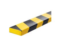 Profilo paracolpi S18 - per superfici - giallo/nero - Durable