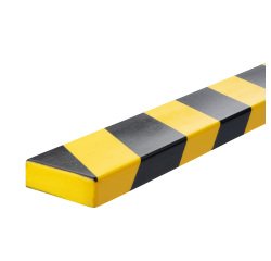 Profilo paracolpi S18 - per superfici - giallo/nero - Durable