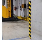 Profilo paracolpi S18 - per superfici - giallo/nero - Durable