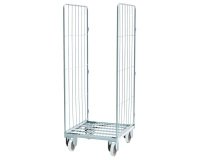 Roll container - 2 sponde laterali - con cinghia - 70 x 80 x 179 cm - Tecnotelai