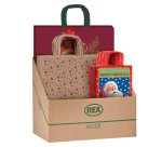 Shopper natale - fantasie assortite - Rex Sadoch - expo 100 pezzi