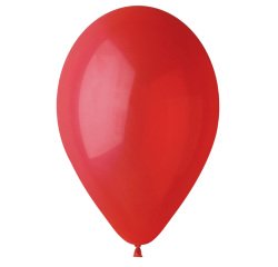 Palloncino - diametro 26 cm - lattice - rosso - Big Party - conf. 25 pezzi