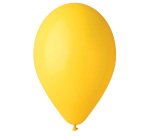 Palloncino - diametro 26 cm - lattice - giallo - Big Party - conf. 25 pezzi