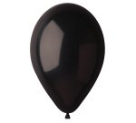 Palloncino - diametro 26 cm - lattice - nero - Big Party - conf. 25 pezzi