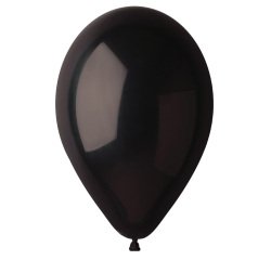 Palloncino - diametro 26 cm - lattice - nero - Big Party - conf. 25 pezzi