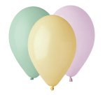 Palloncino Soft Rainbow - diametro 26 cm - lattice - colori assortiti - Big Party - conf. 25 pezzi