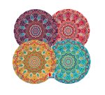 Piatto Mandala - diametro 20 cm - carta - Big Party - conf. 8 pezzi