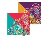 Tovagliolo Mandala - 33 x 33 cm - carta - Big Party - conf. 20 pezzi