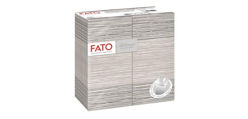 Busta portaposate - linea Millerighe - 40 x 40 cm - polvere - Fato - conf. 40 pezzi