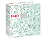 Tovagliolo linea AirLaid - carta - 40 x 40 cm - biloba/verde foresta - Fato - conf. 50 pezzi