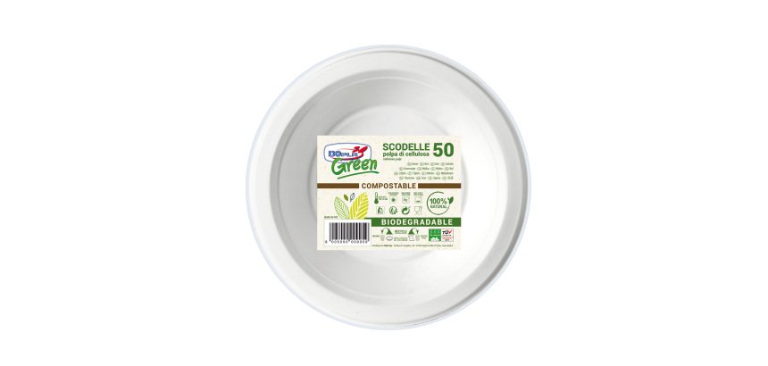 Scodella biodegradabile - 450 ml - Dopla Green - conf. 50 pezzi