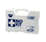 Valigetta per assorbimento liquidi biologici - con polvere addensante - 28,5 x 21 x 8,7 cm- bianco - PVS