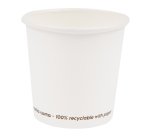 Bicchiere in carta - 200 ml - bianco - Signor Bio - conf. 50 pezzi