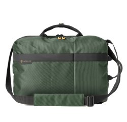 Borsa Big-Bag Job - 43 x 33 x 16 cm - tessuto tecnico - verde - In Tempo