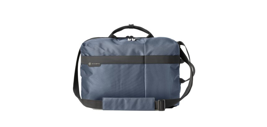 Borsa Big-Bag Job - 43 x 33 x 16 cm - tessuto tecnico - blu - In Tempo