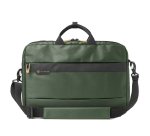Borsa Office Bag Job - 44 x 34 x 12 cm - tessuto tecnico - verde - In Tempo