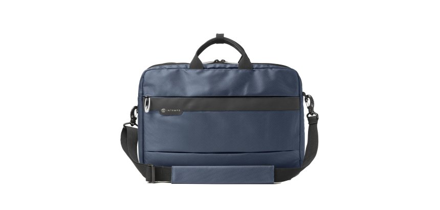 Borsa Office Bag Job - 44 x 34 x 12 cm - tessuto tecnico - blu - In Tempo