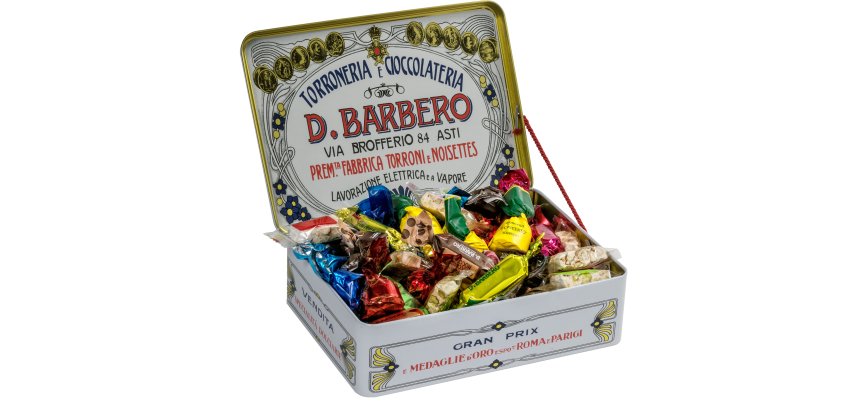 Gran misto - in scatola metallo - gusti assortiti - 400 gr - Barbero