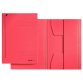 Cartellina 3 lembi - 430 gr - 24,3 x 34 cm - rosso - Leitz