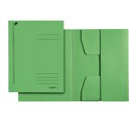 Cartellina 3 lembi - 430 gr - 24,3 x 34 cm - verde - Leitz
