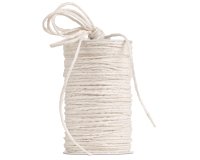 Cordone di canapa - 3 mm x 50 m - bianco 01 - Brizzolari