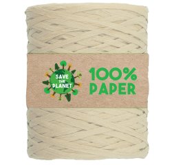 Nastro Rafia - 100 m - carta - avorio 25 - Brizzolari