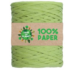 Nastro Rafia - 100 m - carta - verde 10 - Brizzolari