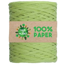 Nastro Rafia - 100 m - carta - verde 10 - Brizzolari