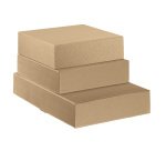 Scatola cantinetta - 2 bottiglie - 34 x 18,5 x 9 cm - cartone onda - avana - Scotton