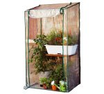 Serra Buganvillea - senza ripiani - 100 x 170/190 cm - PVC - verde/trasparente - Verdemax
