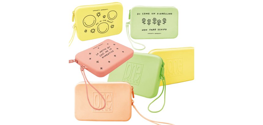 Astuccio Disegnetti Depressetti - 19 x 12 x 2 cm - silicone - Blasetti