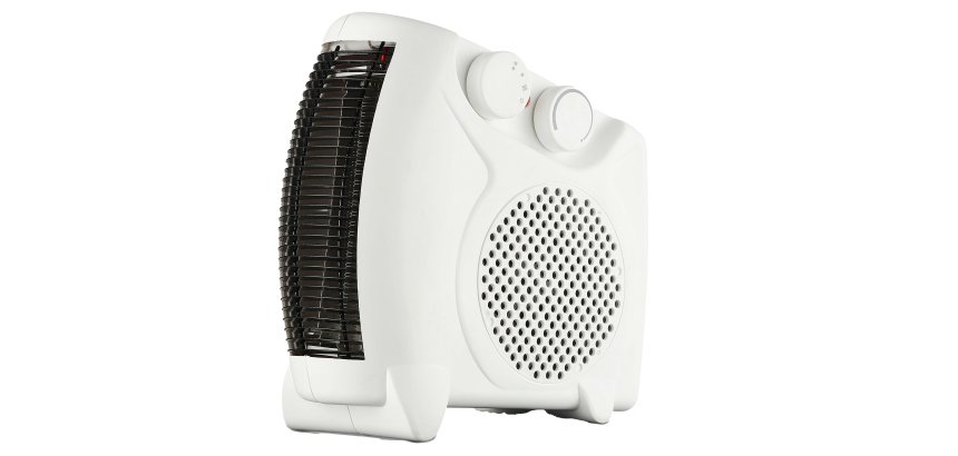 Termoventilatore Hotty Plus - orizzontale/verticale - 2000 W - 14,5 x 11 x 25 cm - giallo - Melchioni