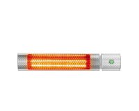 Stufa a infrarossi Sunset - esterno/interno - 2000 W - 62,3 x 10,6 x 7,2 cm - argento - CFG