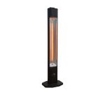 Stufa a torre Hot Tagon - con timer - 2000 W - 31 x 24,5 x 114 cm - nero - CFG