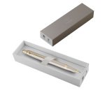 Penna sfera IM Monochrome - punta M - champagne - Parker