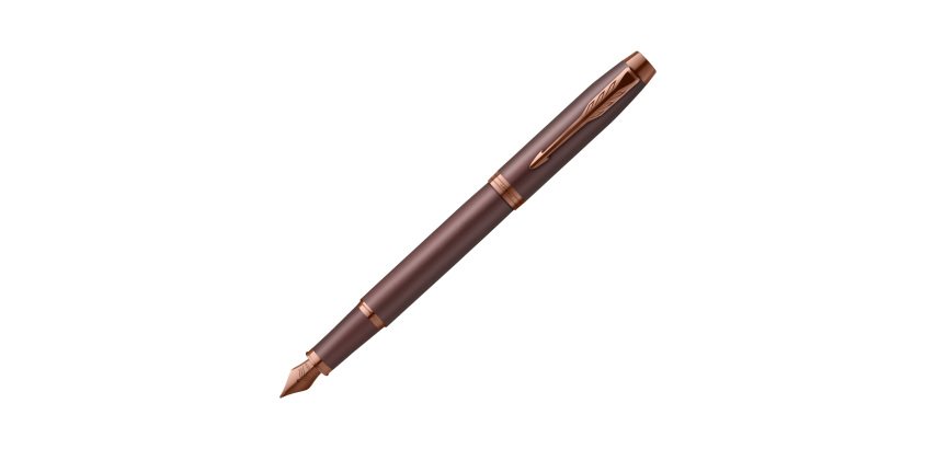 Penna stilografica IM Monochrome - punta M - burgundy - Parker