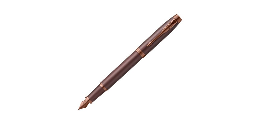 Penna stilografica IM Monochrome - punta M - burgundy - Parker