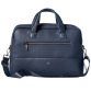 Borsa Gate Trended - con manici - 41 x 30 x 15 cm - ecopelle - blu - InTempo