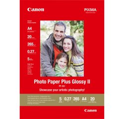 Canon PP-201 Glossy II Photo Paper Plus A4 - 20 Sheets